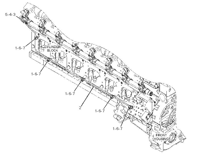 LINES GP-FUEL COLLECTOR 3239905 CAT