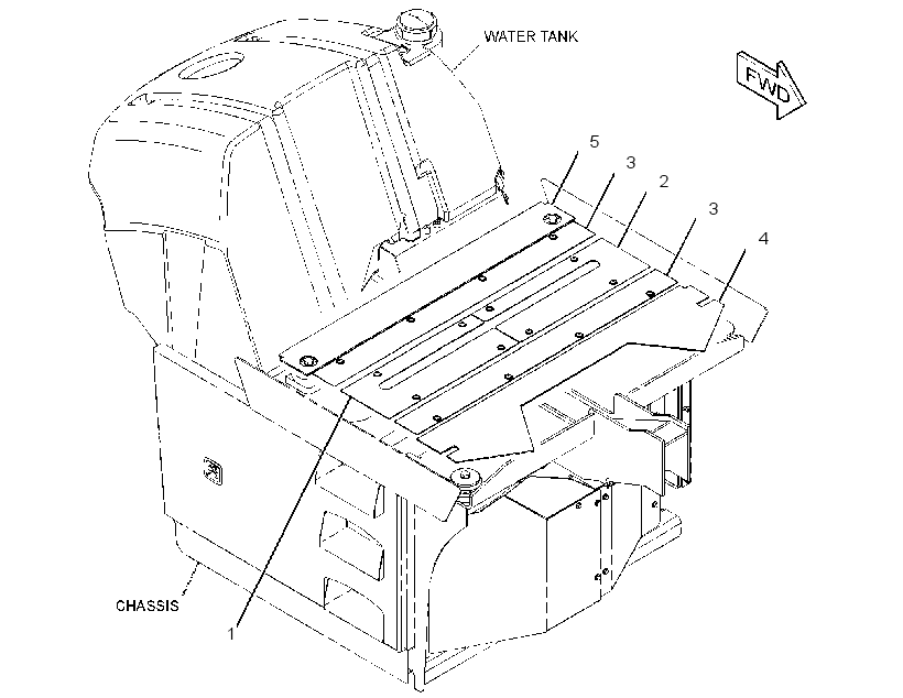 FLOOR MAT GP-CAB 2967678 CAT