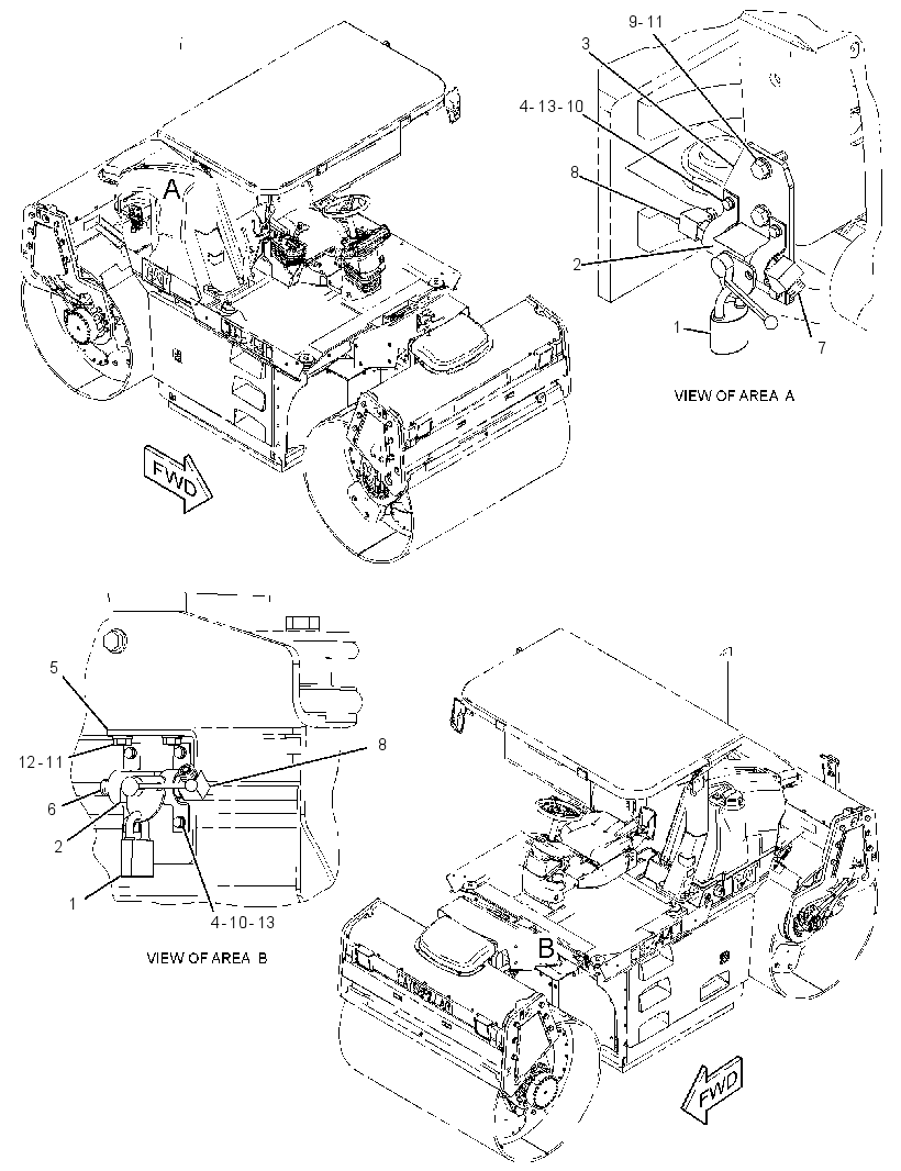 VALVE & MTG GP-SERVICE LOCK 3255197 CAT