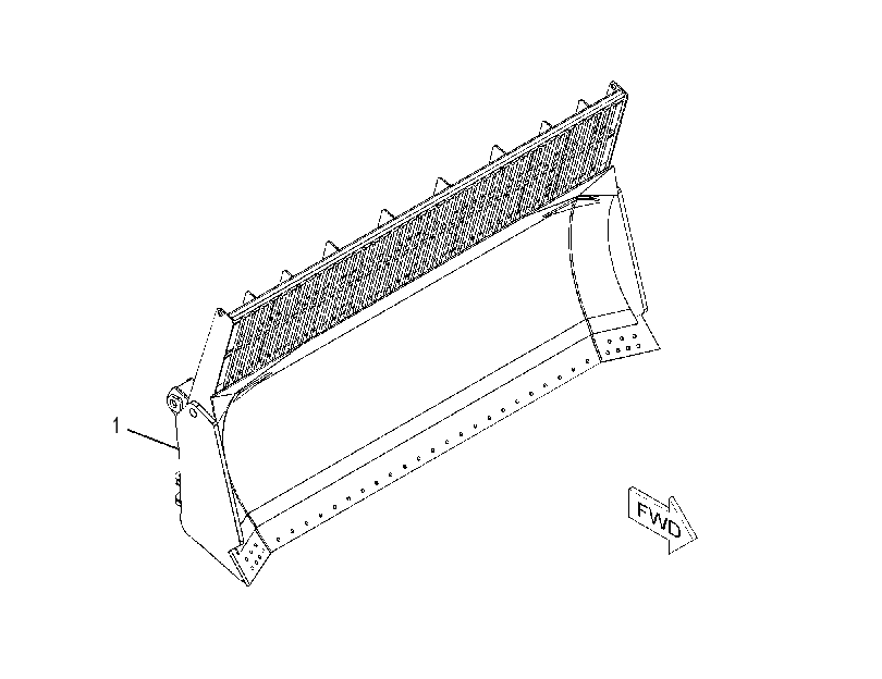 BLADE AS-SEMI-UNIVERSAL 2575548 CAT