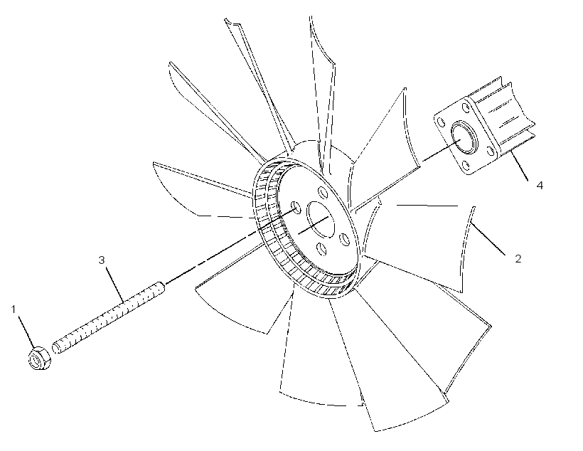 FAN GP 3264488 CAT