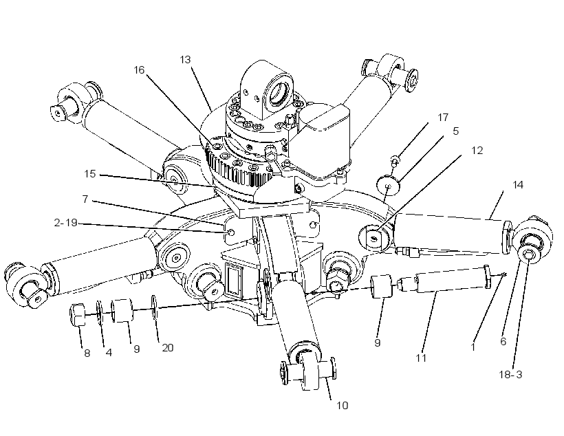 HOUSING GP-GRAPPLE 2933786 CAT
