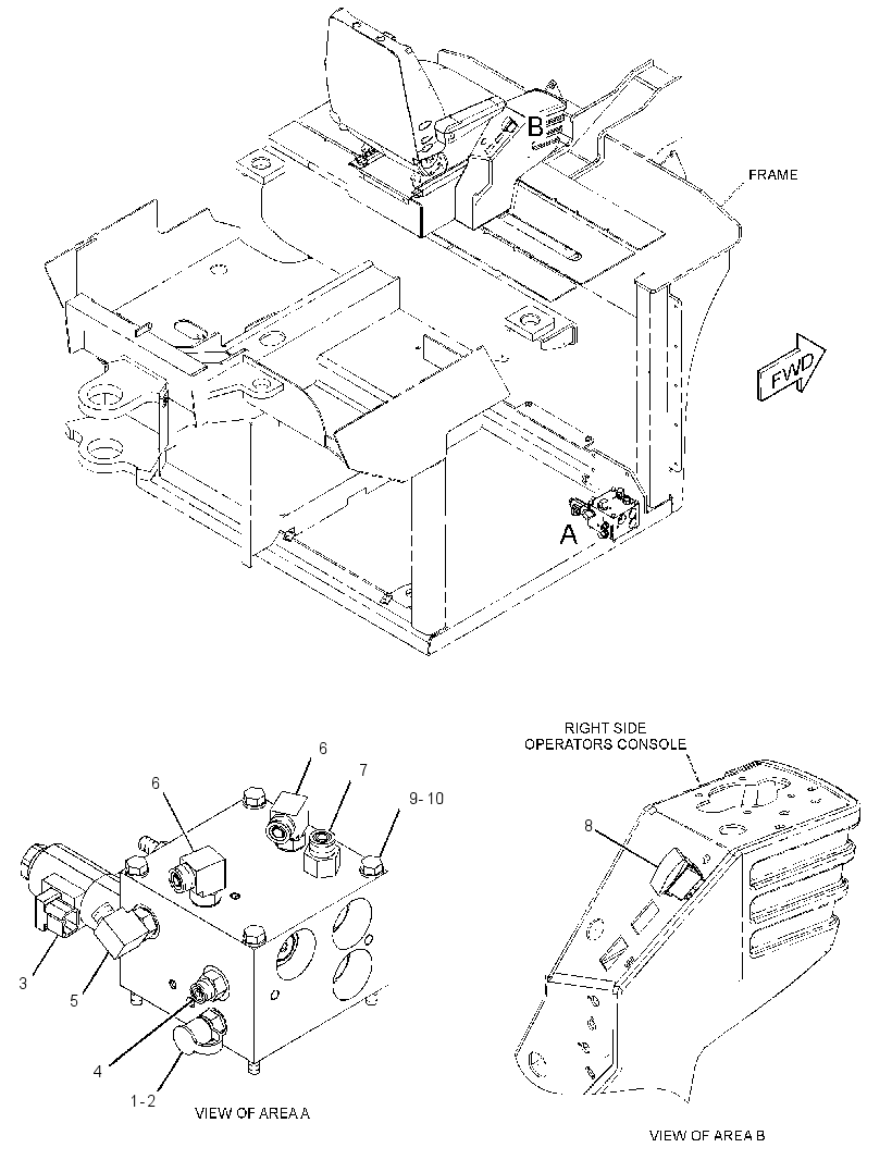 VALVE & MTG GP-RELIEF 2620891 CAT