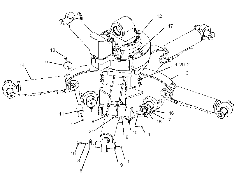 HOUSING GP-GRAPPLE 2910234 CAT