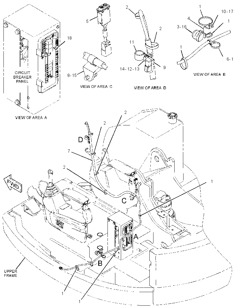 WIRING GP-OVERLOAD WARNING 3018010 CAT