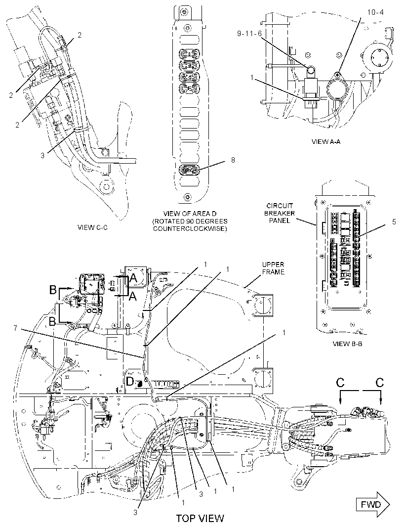 WIRING GP-OVERLOAD WARNING 3058277 CAT