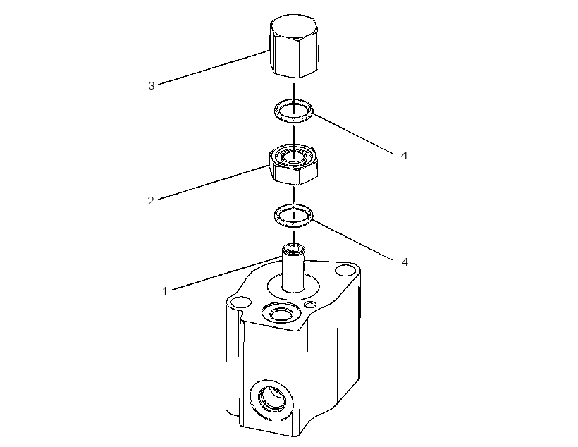 ACTUATOR GP-HYDRAULIC 3148471 CAT