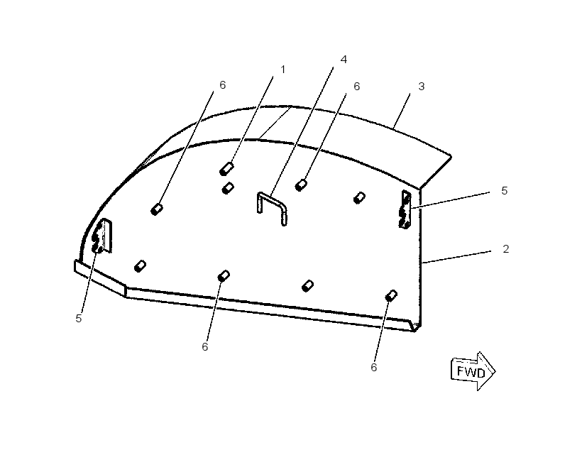 PANEL AS-SIDE 3230982 CAT