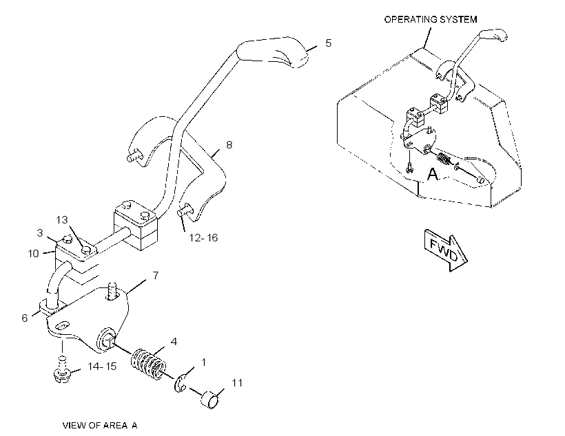 LOCK GP-ROTATION 3090068 CAT