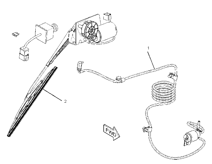 WIPER AR-WINDOW 2982425 CAT