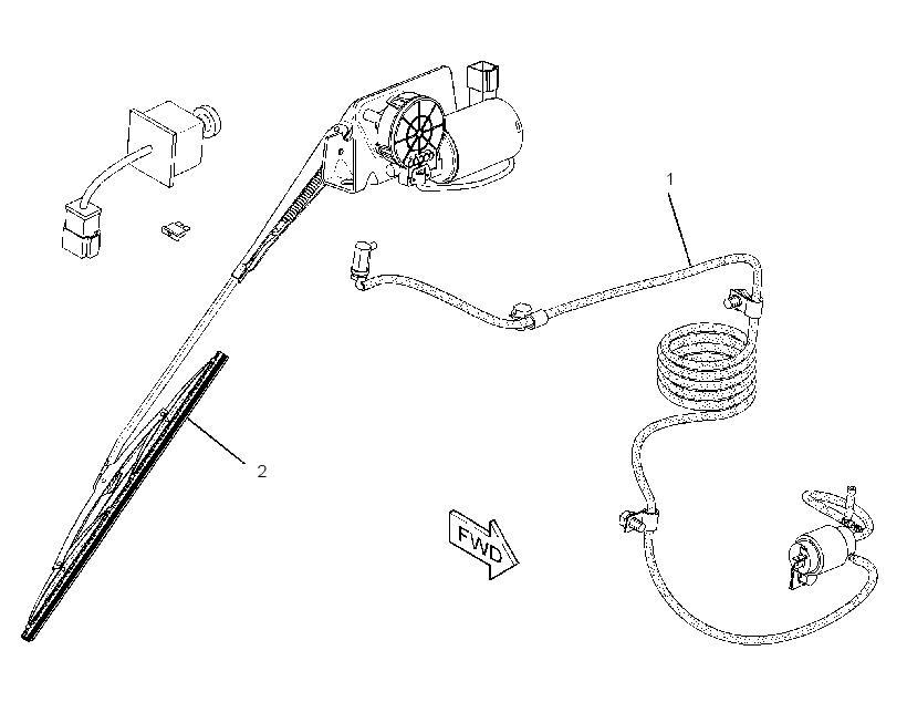 WIPER AR-WINDOW 2982426 CAT