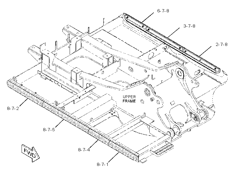 BUMPER GP 3284495 CAT