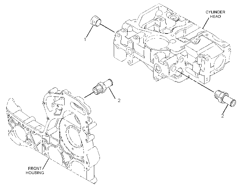 CONNECTOR GP-CAB HEATER LINES 3300370 CAT