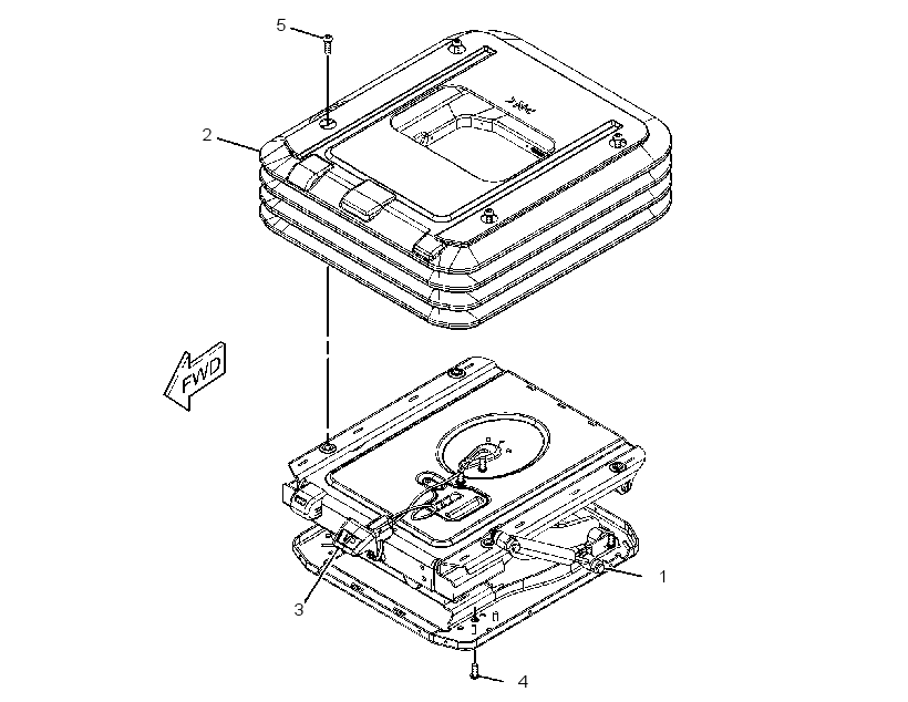 KIT-SEAT SUSPENSION 3334157 CAT