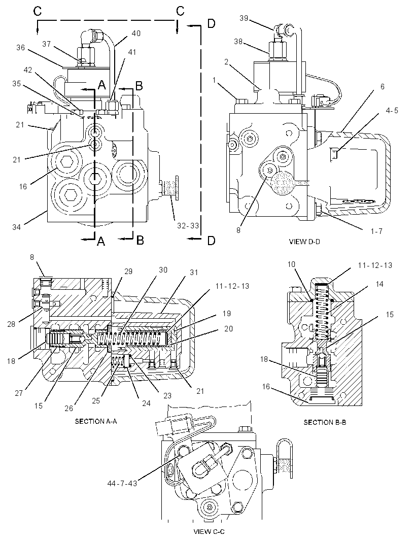 VALVE GP-CLUTCH 2587605 CAT