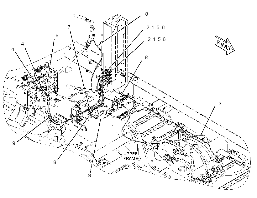 LINES GP-PRESSURE TEST 2540468 CAT