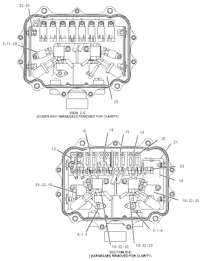 Коробка соединительная 3105413 CAT