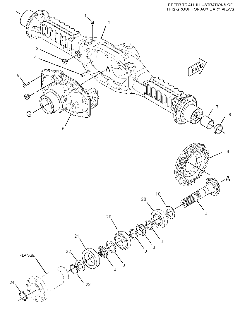 AXLE GP-FIXED 2907859 CAT