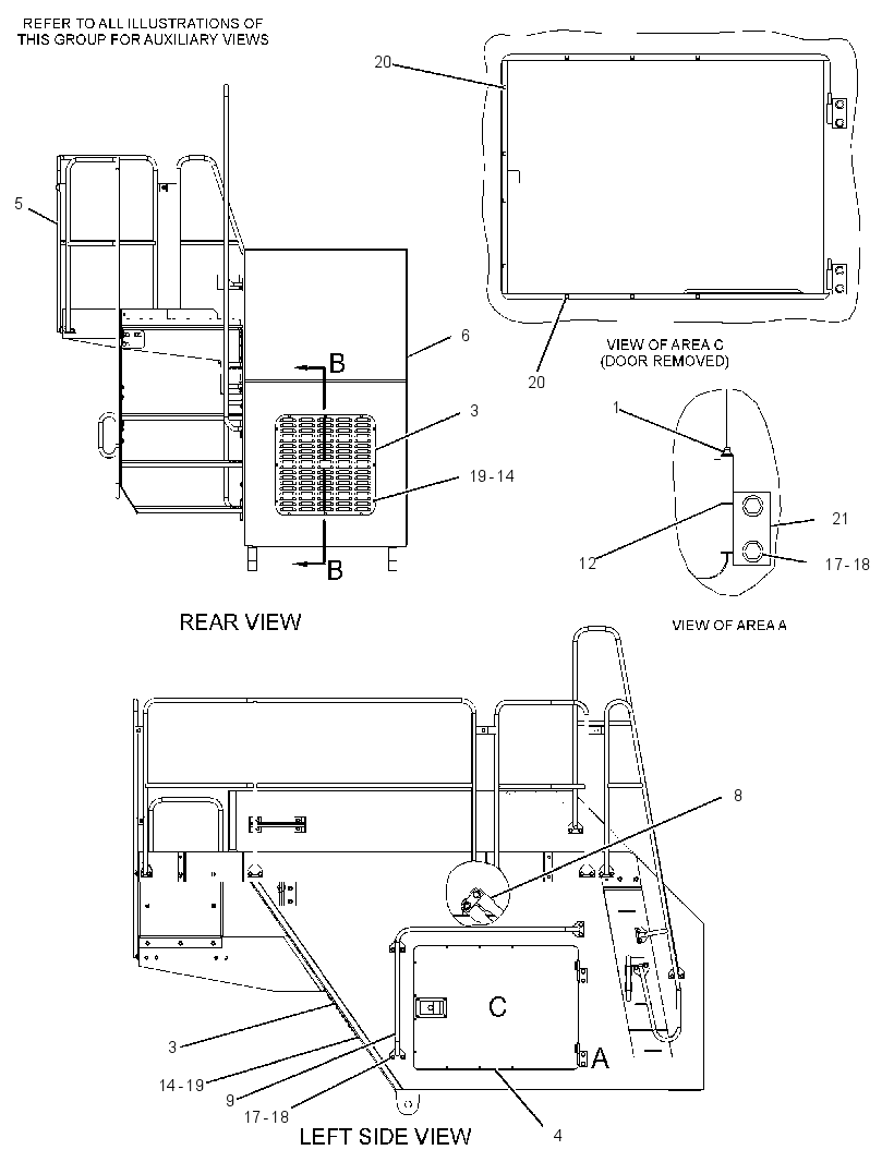 RISER GP-CAB 2761402 CAT