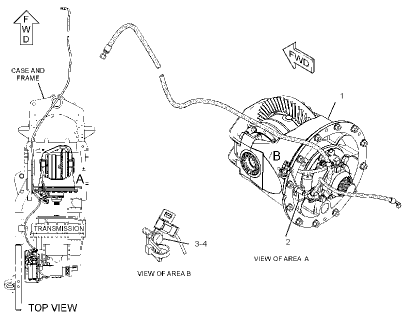 DIFFERENTIAL AR 3168469 CAT