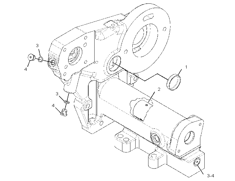 HOUSING GP-REAR 1841666 CAT