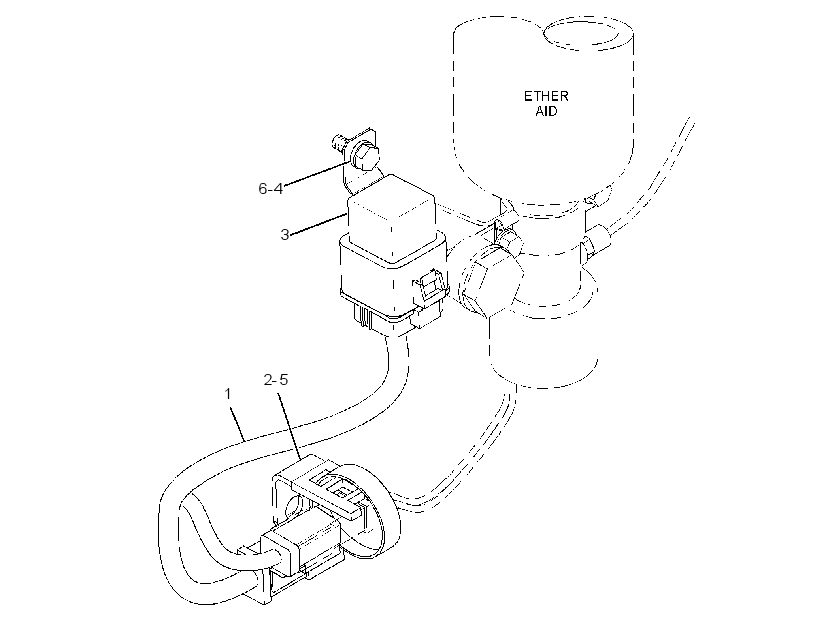 WIRING GP-ETHER STARTING AID 3110801 CAT