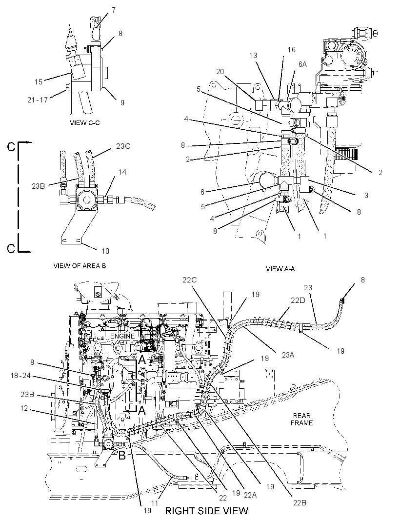 HEATER GP-FUEL 2260961 CAT
