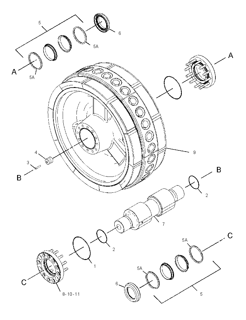 IDLER GP 2928090 CAT