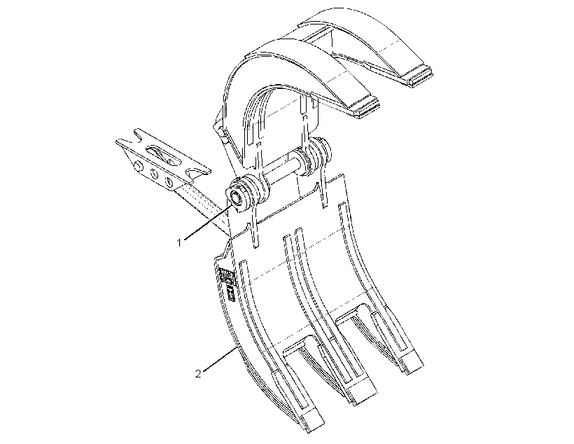 GRAPPLE AR-DEMOLITION 3216032 CAT