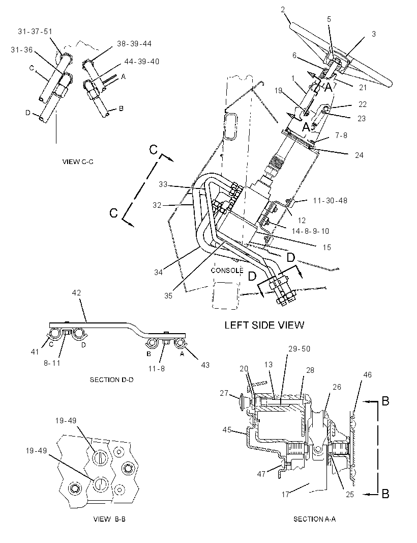 STEERING GEAR GP 1284756 CAT