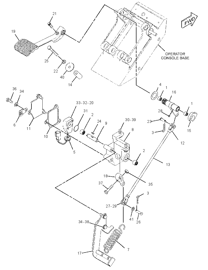 CONTROL GP-CLUTCH 2822473 CAT