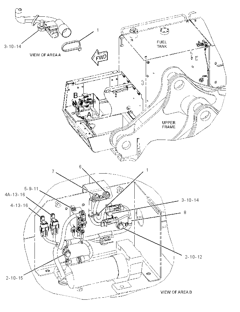 WIRING GP-REFUELING PUMP 2381636 CAT