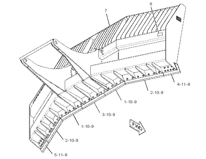 BLADE GP-UNIVERSAL 3157879 CAT