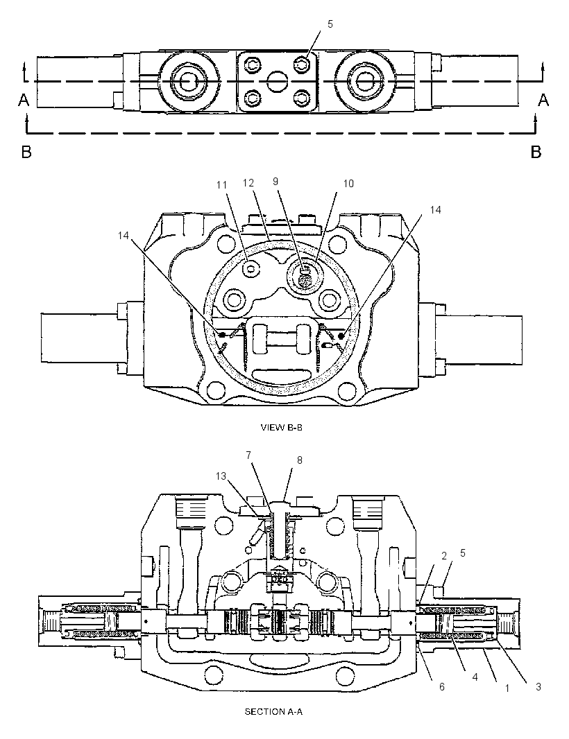 Клапан управляющий 3239674 CAT