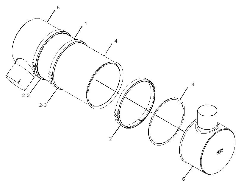 FILTER & MTG GP-DPF 3084927 CAT