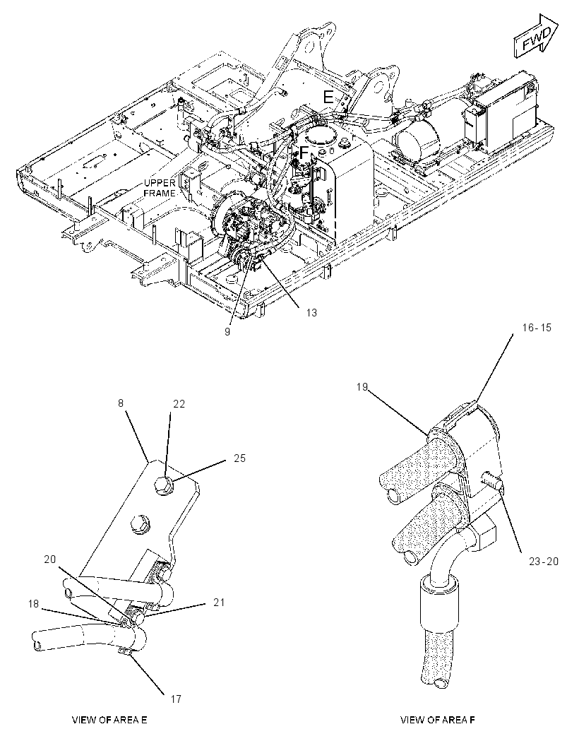 LINES GP-HYDRAULIC GENERATOR 3167028 CAT