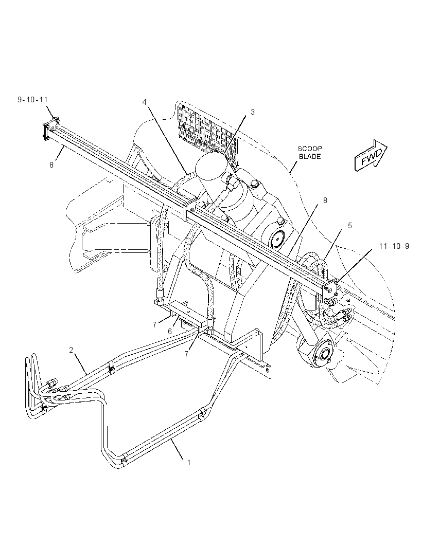 CONVERSION AR-HYDRAULIC 3279683 CAT