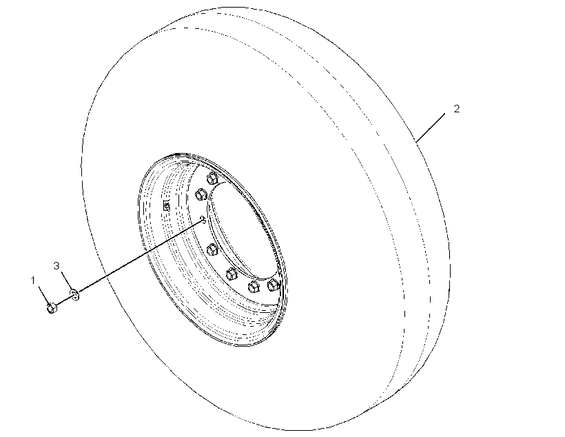MOUNTING GP-WHEEL 2698256 CAT