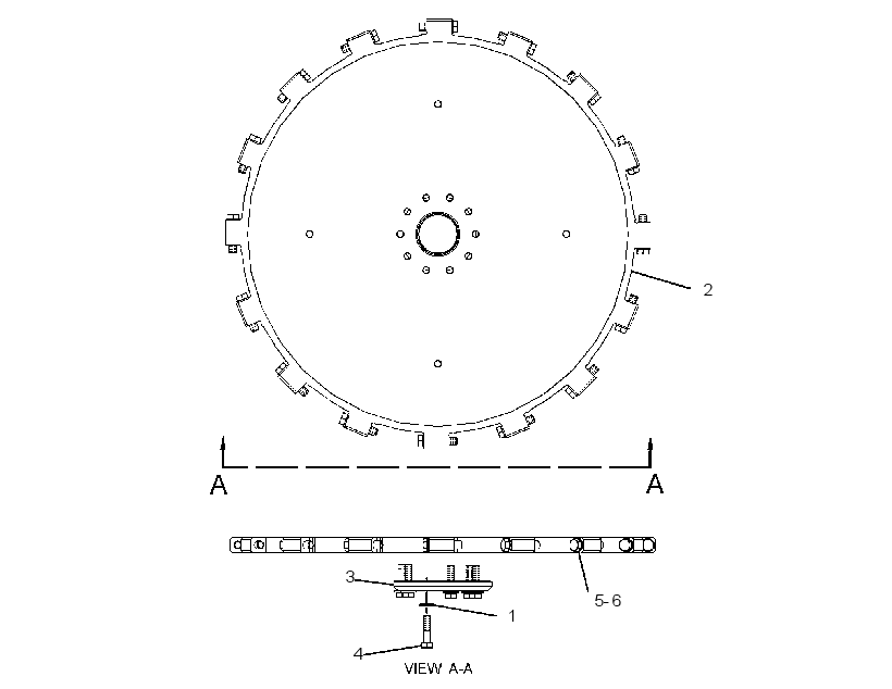 SAW GP-DISC 3304903 CAT