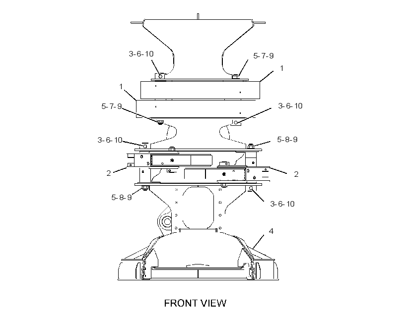 FRAME & ARM GP-FELLING HEAD 3272189 CAT