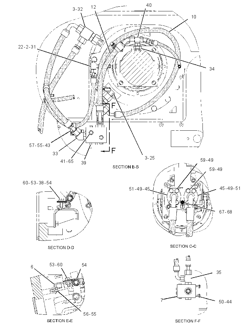 LINES GP-WINCH 2904583 CAT