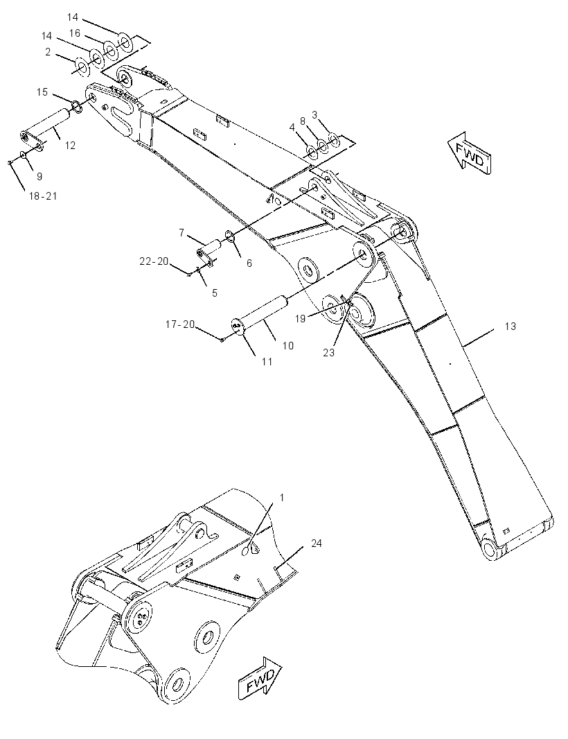 BOOM GP-2 PIECE 2493934 CAT