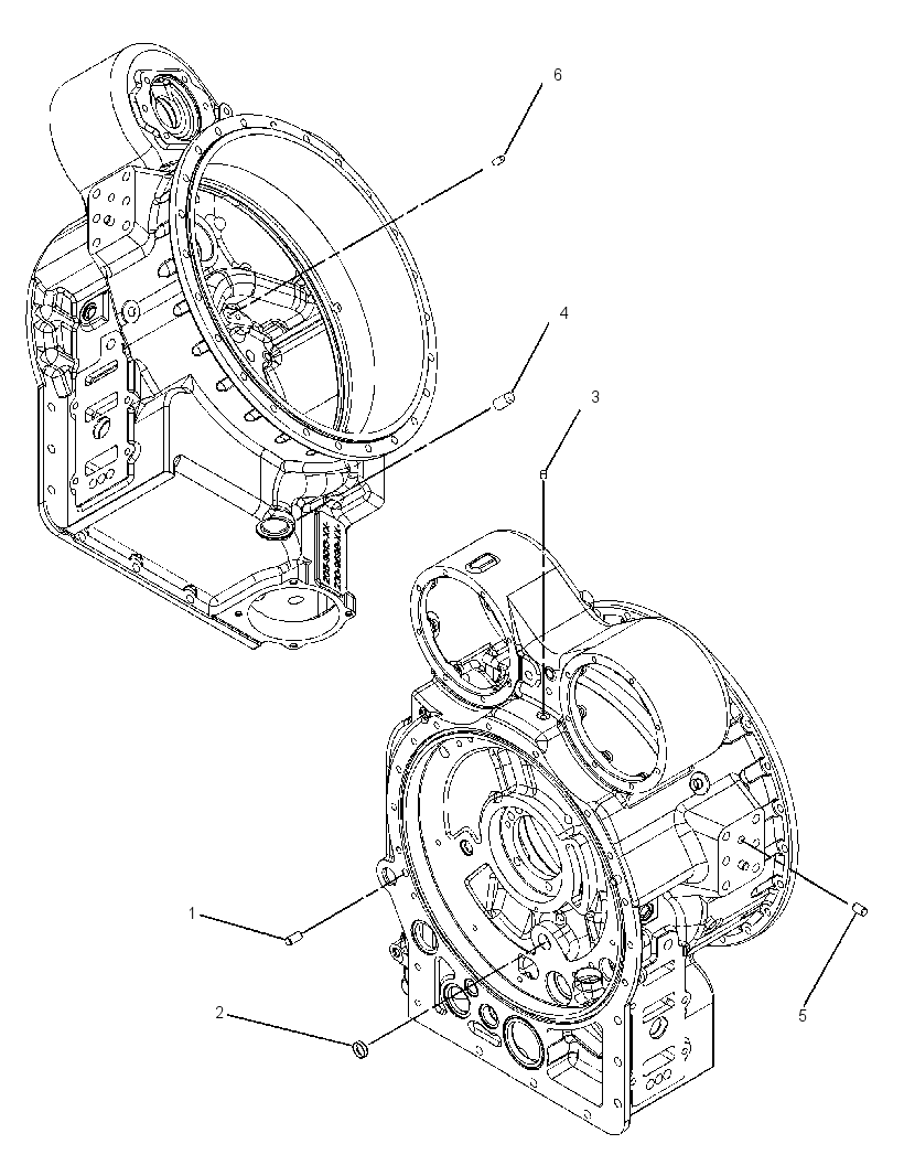 HOUSING GP-TORQUE CONVERTER 2839728 CAT