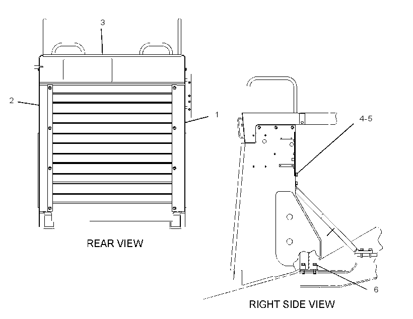 GUARD & SUPPORT GP-RADIATOR 3066896 CAT