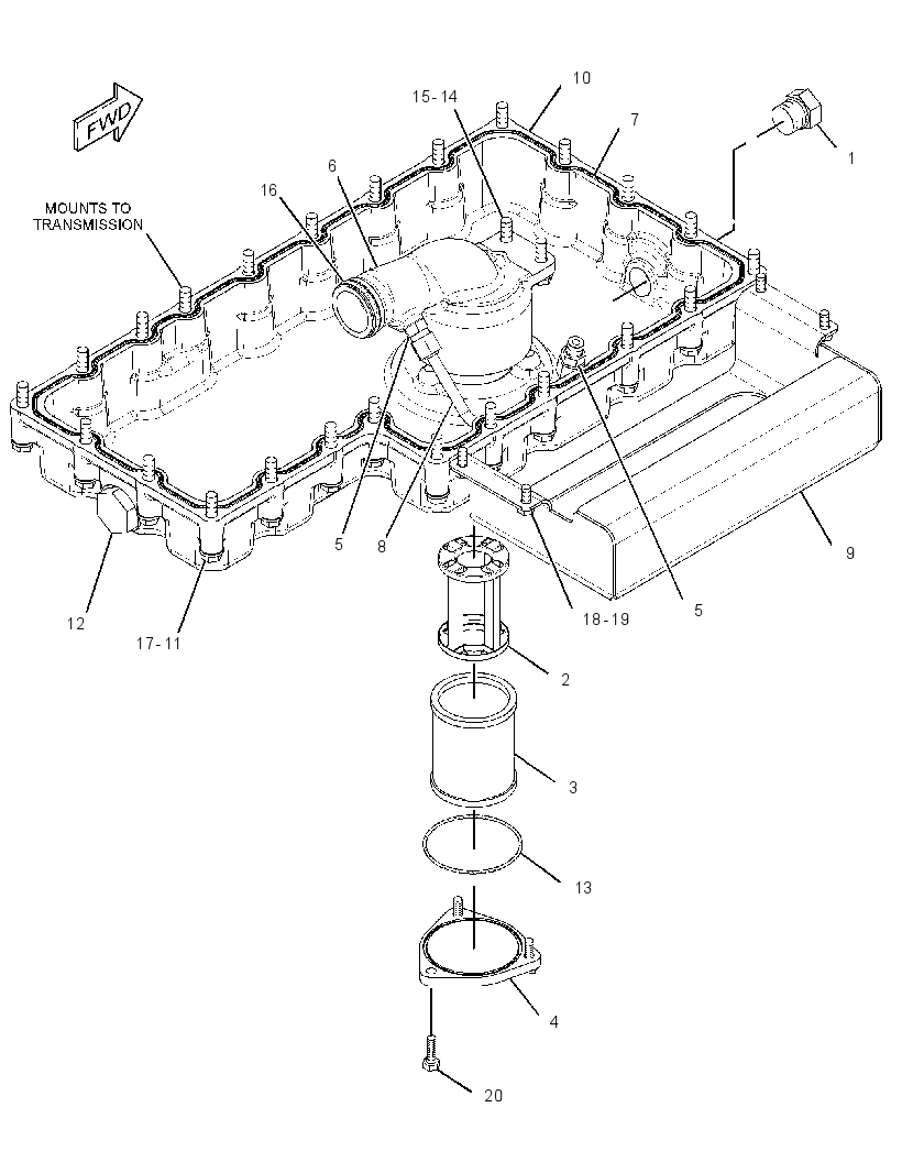 PAN GP-TRANSMISSION OIL 2655134 CAT