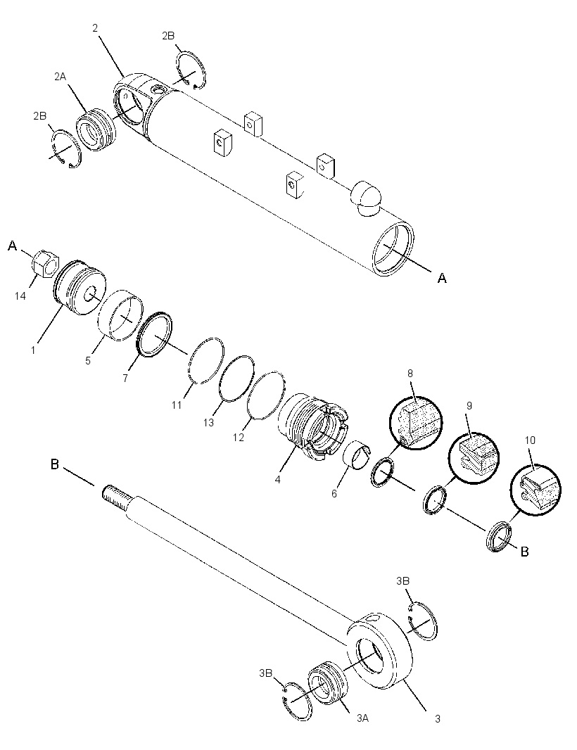 CYLINDER GP-ANGLING 2692728 CAT