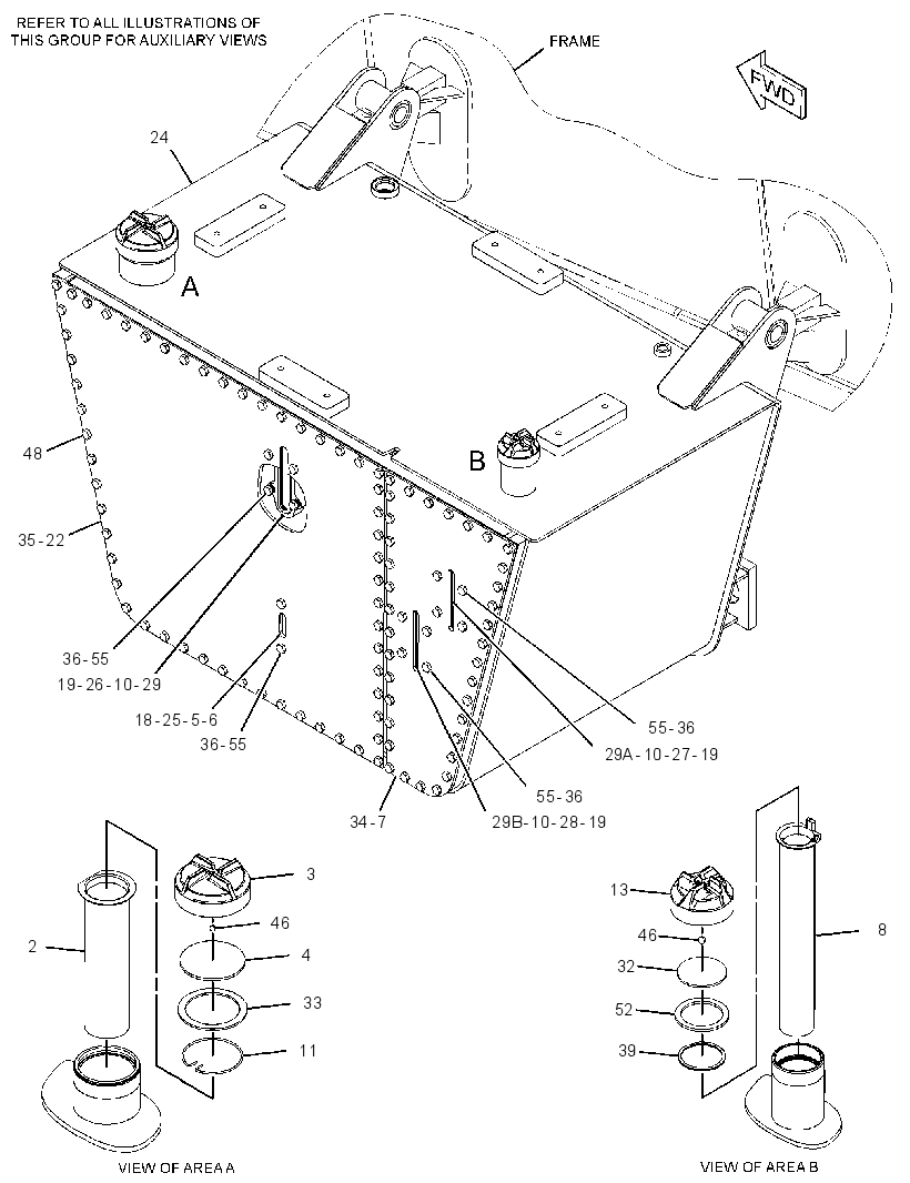 TANK GP-HYDRAULIC & XMSN 2589852 CAT