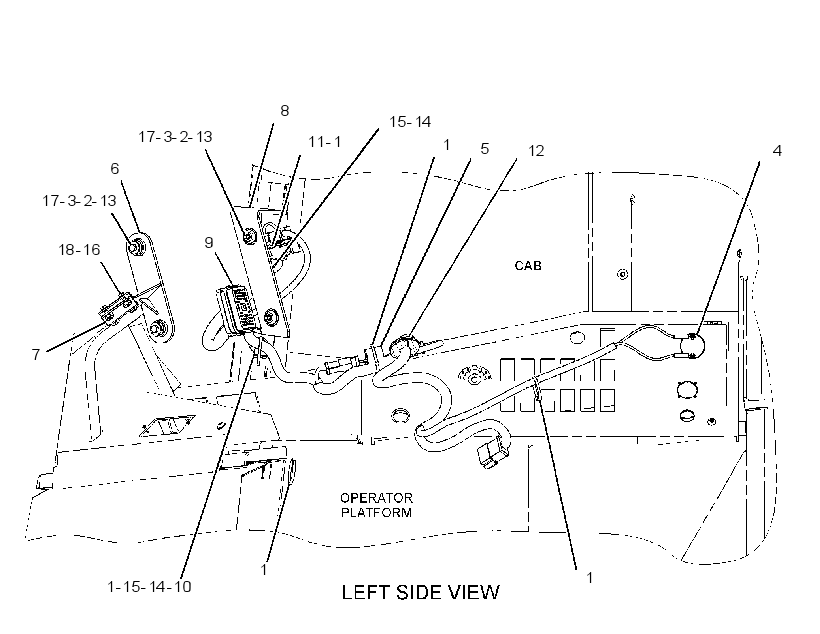 MOUNTING GP-MONITOR 3262269 CAT