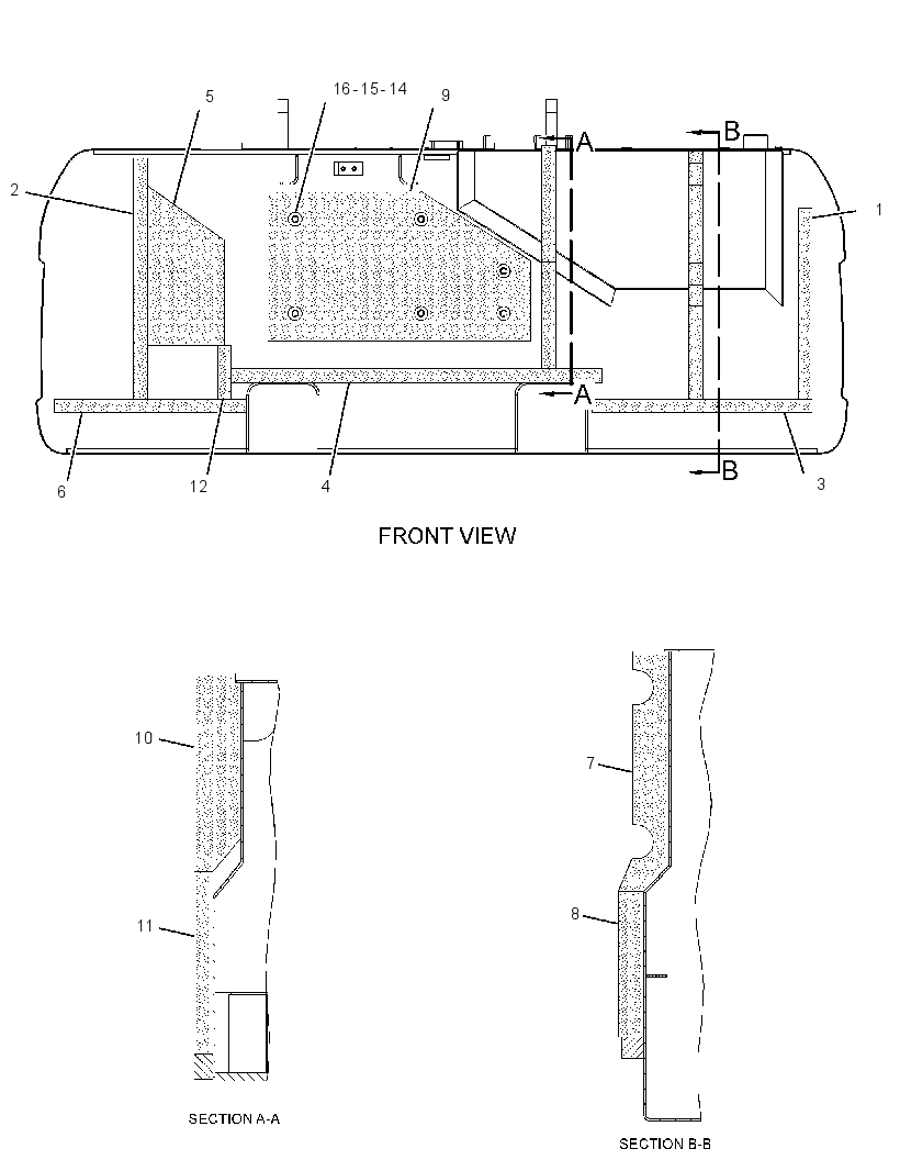 Противовес 3358351 CAT