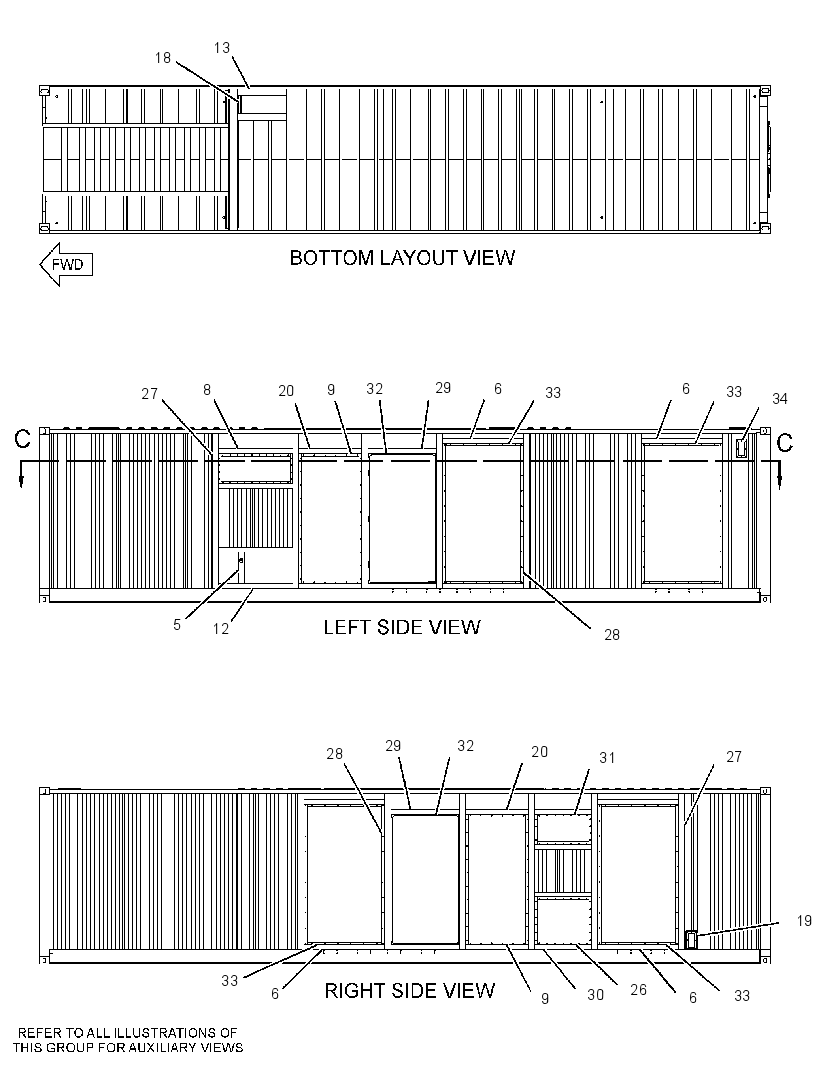 ENCLOSURE GP-GENSET 3179377 CAT